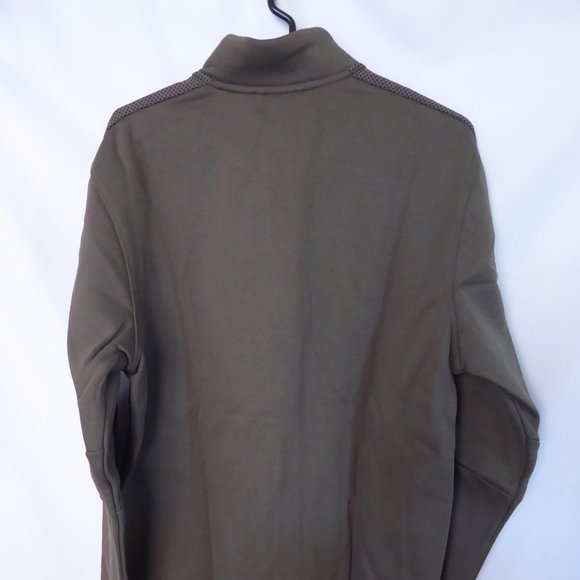 PUMA BRAND MENS OLIVE LONG SLEEVE TRACK JACKET WITH FULL ZIPPER (L) NEW WITH TAG - Picture 2 of 14